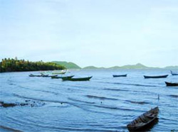 A view of Mui Nai Beach.