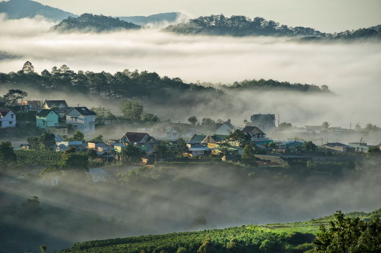 Da Lat misty town