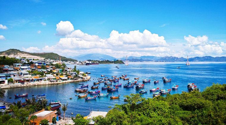 Fishing port in Nha Trang