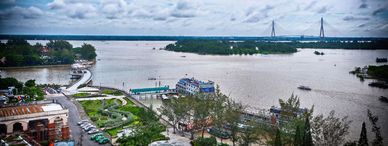 Ninh Kieu quay in Can Tho